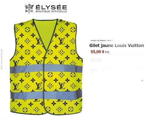 vitrine louis vuitton gilet jaune|Embroidered Silk And Wool Blend Gilet .